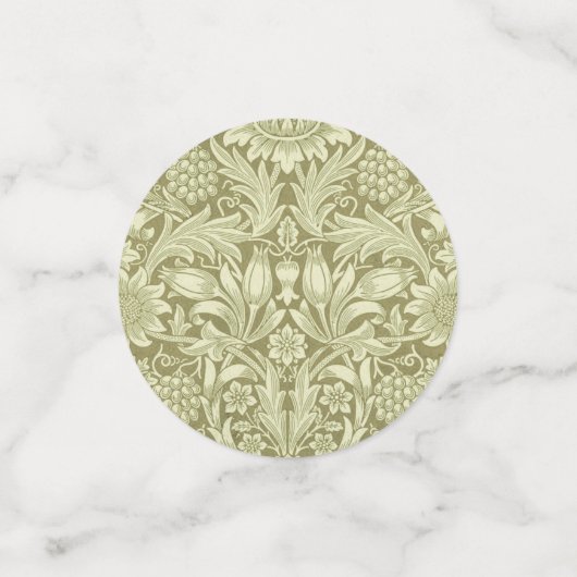 William Morris Lodden Spring Wallpaper Art Confetti (Kleine voorkant)