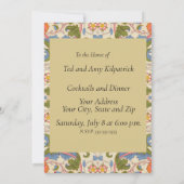 William Morris Lodden Spring Wallpaper Art Kaart (Achterkant)