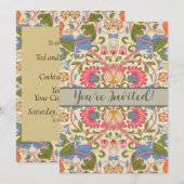 William Morris Lodden Spring Wallpaper Art Kaart (Voorkant / Achterkant)