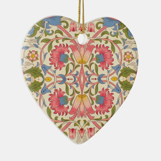 William Morris Lodden Spring Wallpaper Art Keramisch Ornament (Rechts)