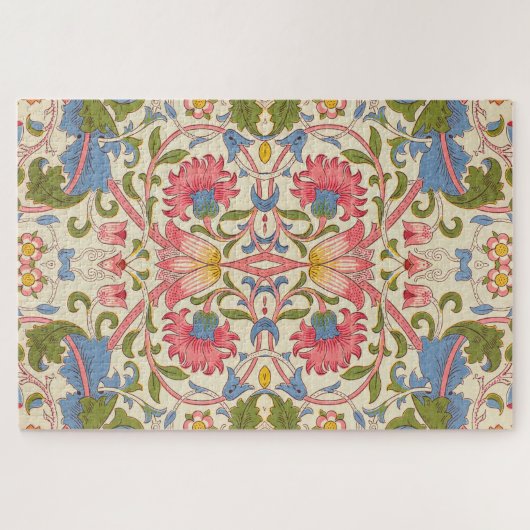 William Morris Lodden Spring Wallpaper Art Legpuzzel (Horizontaal)