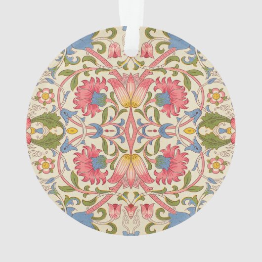 William Morris Lodden Spring Wallpaper Art Ornament (achterkant)