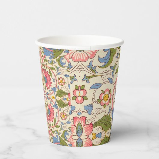 William Morris Lodden Spring Wallpaper Art Papieren Bekers (Rechts)