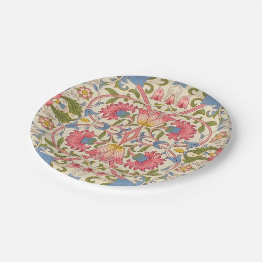 William Morris Lodden Spring Wallpaper Art Papieren Bordje (Gekanteld)