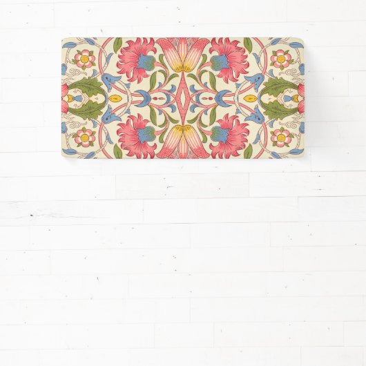 William Morris Lodden Spring Wallpaper Art Spandoek (Insitu)