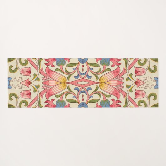 William Morris Lodden Spring Wallpaper Art Yogamat (Achterkant (horizontaal))