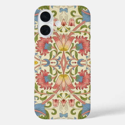 William Morris Loddon Bloem Patronen Case-Mate iPhone Case (Achterkant)