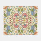 William Morris Loddon Bloem Patronen Fleece Deken (Voorkant (Horizontaal))