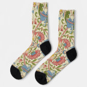 William Morris Loddon Bloem Patronen Sokken (Links)