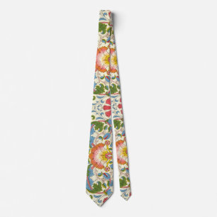 William Morris Loddon Bloem Patronen Stropdas