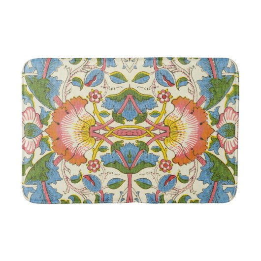 William Morris Loddon Blossom Floral Patterns Badmat (Voorkant)