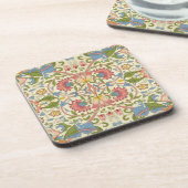 William Morris Loddon Blossom Floral Patterns Bier Onderzetter (Linkerzijde)