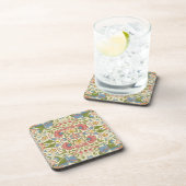 William Morris Loddon Blossom Floral Patterns Bier Onderzetter (Rechterzijde)