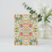 William Morris Loddon Blossom Floral Patterns Briefkaart (Staand voorkant)