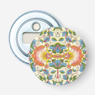 William Morris Loddon Blossom Floral Patterns Button Flesopener