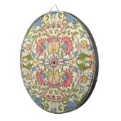 William Morris Loddon Blossom Floral Patterns Dartbord (Voorkant Rechts)