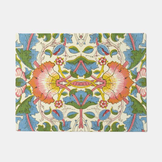 William Morris Loddon Blossom Floral Patterns Deurmat (Voorkant)