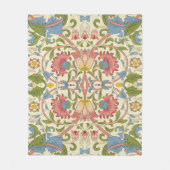 William Morris Loddon Blossom Floral Patterns Fleece Deken (Voorkant)