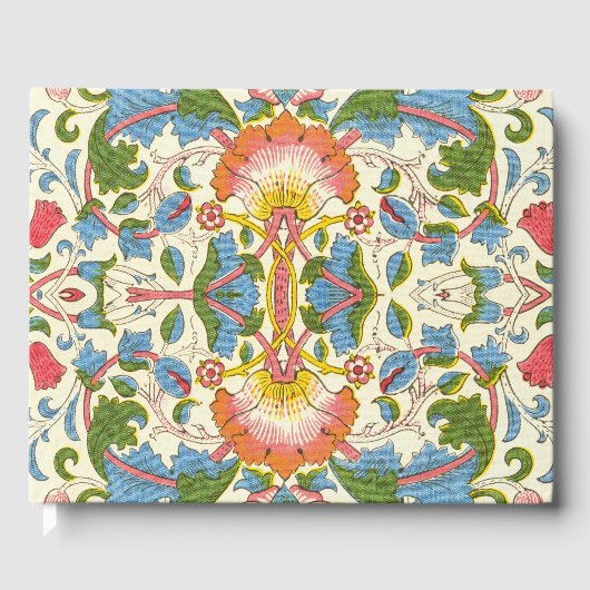 William Morris Loddon Blossom Floral Patterns Gastenboek (Voorkant)
