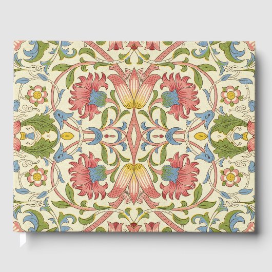 William Morris Loddon Blossom Floral Patterns Gastenboek (Voorkant)