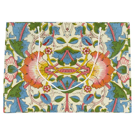 William Morris Loddon Blossom Floral Patterns Groot Cadeauzakje (Voorkant)