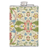 William Morris Loddon Blossom Floral Patterns Heupfles (Achterkant)