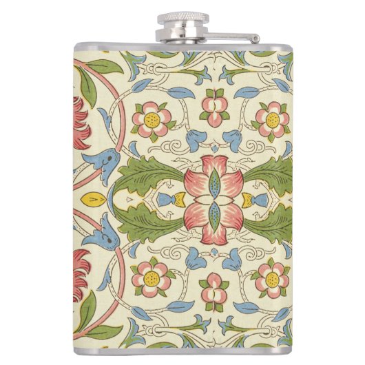 William Morris Loddon Blossom Floral Patterns Heupfles (Achterkant)