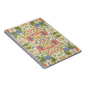 William Morris Loddon Blossom Floral Patterns Notitieboek (Rechterzijde)
