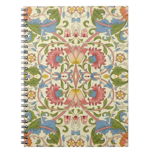 William Morris Loddon Blossom Floral Patterns Notitieboek (Voorkant)