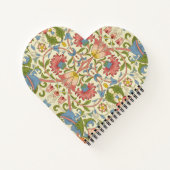 William Morris Loddon Blossom Floral Patterns Notitieboek (Achterkant)