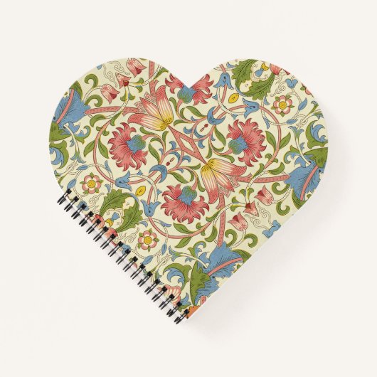 William Morris Loddon Blossom Floral Patterns Notitieboek (Voorkant)