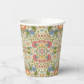 William Morris Loddon Blossom Floral Patterns Papieren Bekers (Links)