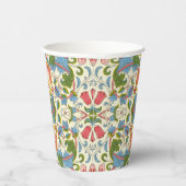 William Morris Loddon Blossom Floral Patterns Papieren Bekers (Rechts)