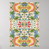 William Morris Loddon Blossom Floral Patterns Poster (Voorkant)
