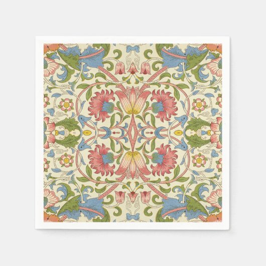 William Morris Loddon Blossom Floral Patterns Servet (Voorkant)