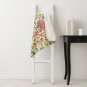 William Morris Loddon Blossom Floral Patterns Sherpa Deken (In situ)