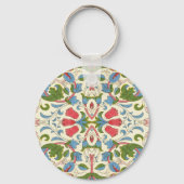 William Morris Loddon Blossom Floral Patterns Sleutelhanger (Achterkant)