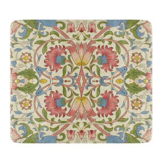 William Morris Loddon Blossom Floral Patterns Snijplank (Voorkant)
