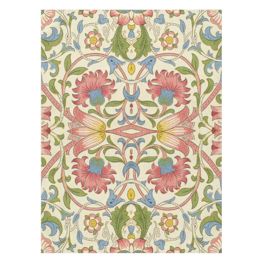 William Morris Loddon Blossom Floral Patterns Tafelkleed (Voorkant)