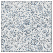 William Morris Loop Trail Bloemen Patroon Stof (Close Up)
