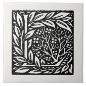 William Morris, Love is Enough, Tegeltje (Voorkant)