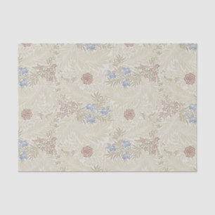 William Morris Lt Blue & Rust Larkspur Patroon Tissuepapier