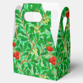 William Morris Lychee Tree Pattern, Light Green Bedankdoosjes (Geopend)