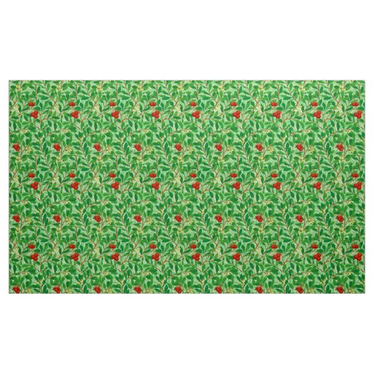 William Morris Lychee Tree Pattern, Light Green Stof (Yard (91,4 cm))