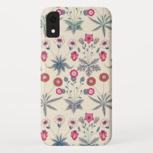 William Morris Madeliefjes Bloemmotief Rood Oranje Case-Mate iPhone Case