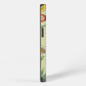 William Morris Madeliefjes Bloempatroon Behang iPhone Hoesje (Rechterkant)