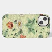 William Morris Madeliefjes Bloempatroon Behang iPhone Hoesje (Achterkant horizontaal)