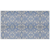 William Morris Mallow Bloemen Bloemen Bloemen Blau Tafelkleed (Voorkant (Horizontaal))