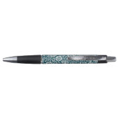 William Morris Mallow Bloemrijke Vintage Ontwerp Pen (Achterkant)