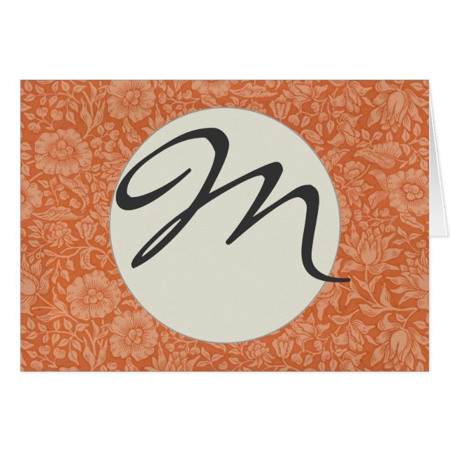 William Morris Mallow Floral Wallpaper Design (Voorkant Horizontaal)